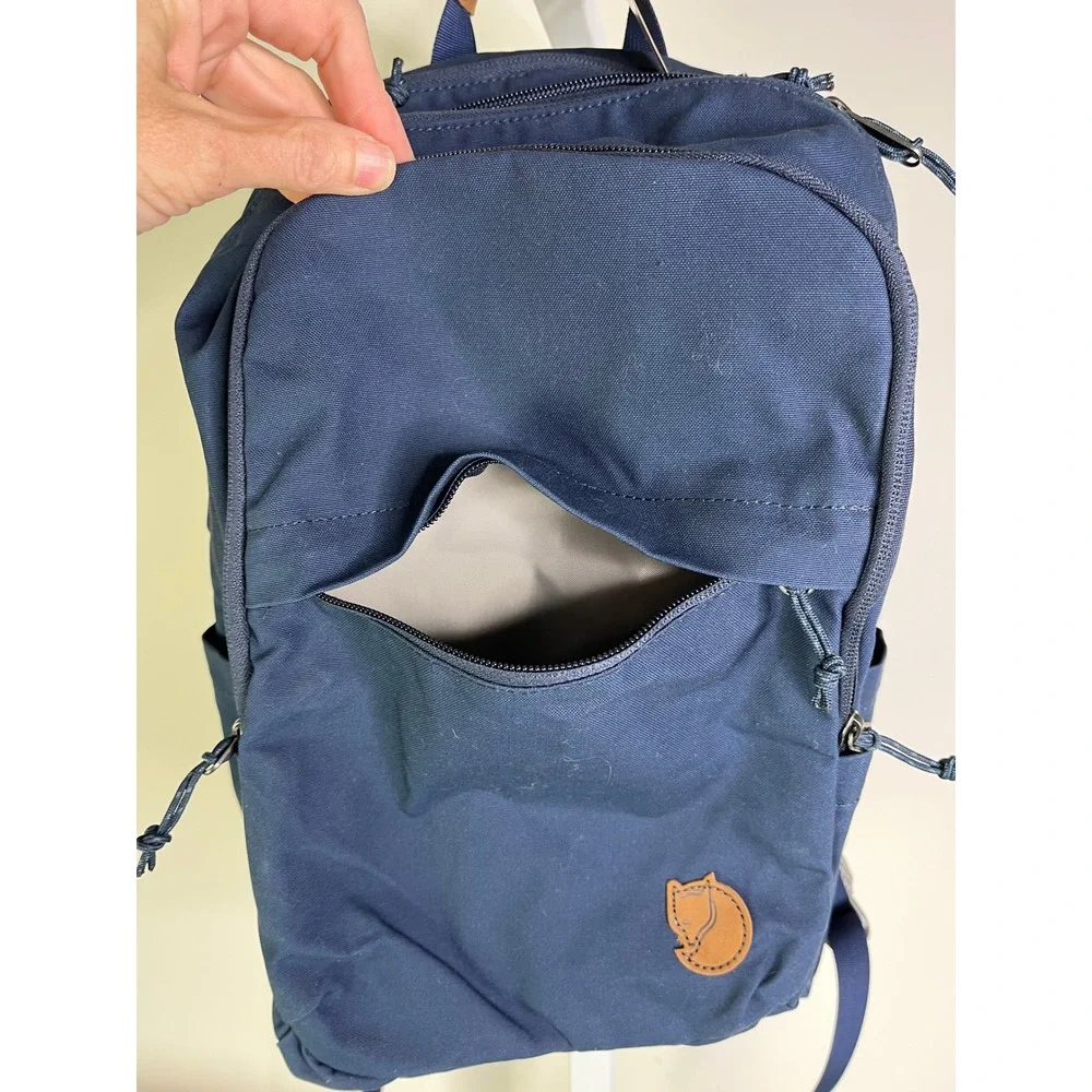 Fjallraven Backpack Raven 20L Navy Outdoorsy Commuter Scandi RuggedTravel